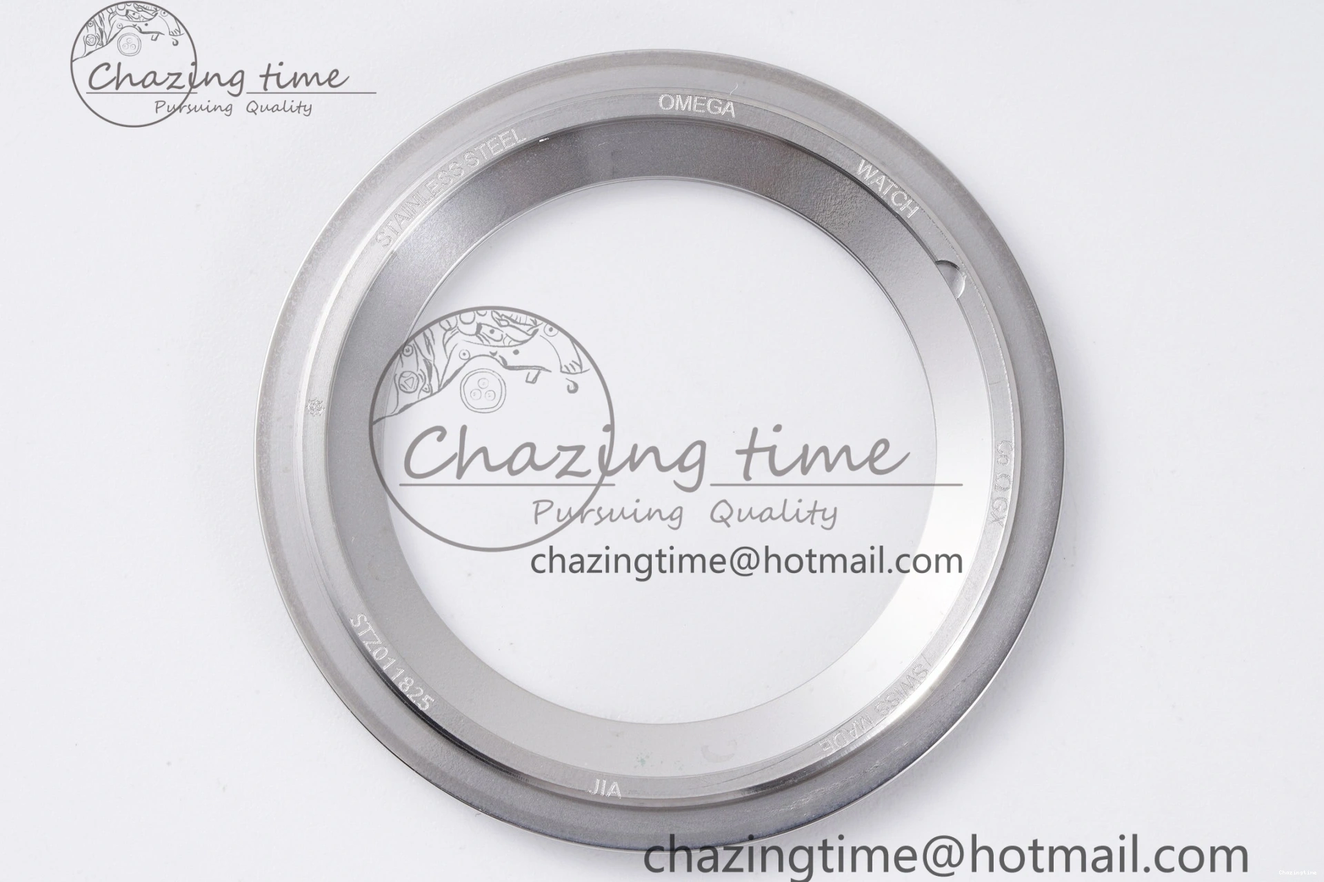 0310 Affordable Seamaster Diver 300M ZF 1:1 Best Edition Blue Ceramic Gray Dial on SS Bracelet A 7734